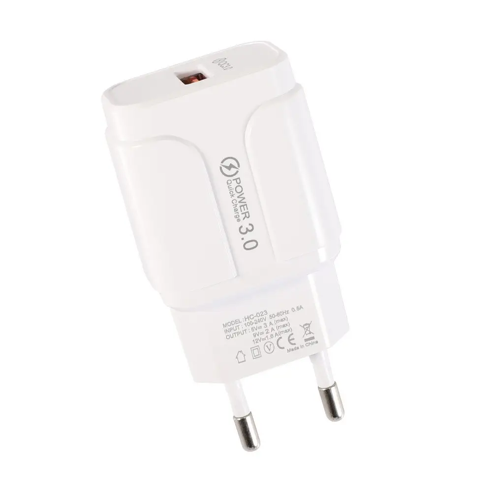 3A QC3.0 USB Fast Charger